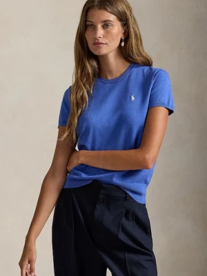 Polo Ralph Lauren sweter damski kolor niebieski lekki 211971872