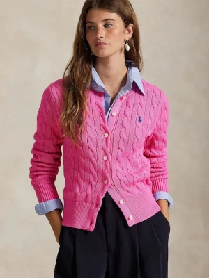 Polo Ralph Lauren sweter damski kolor różowy lekki 211971868