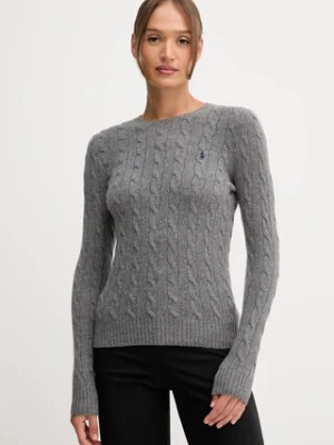 Polo Ralph Lauren sweter damski kolor szary lekki 211971865
