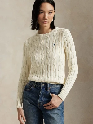 Polo Ralph Lauren sweter damski wełniany beżowy