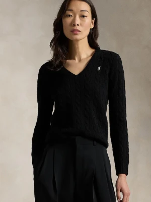 Polo Ralph Lauren sweter damski wełniany czarny
