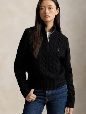 Polo Ralph Lauren sweter damski wełniany czarny