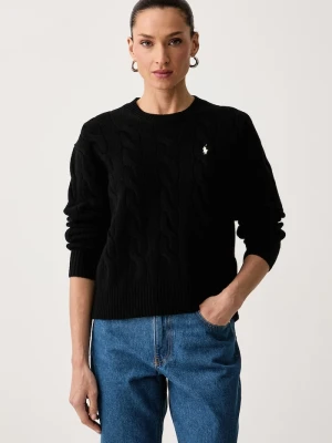 Polo Ralph Lauren sweter damski wełniany czarny