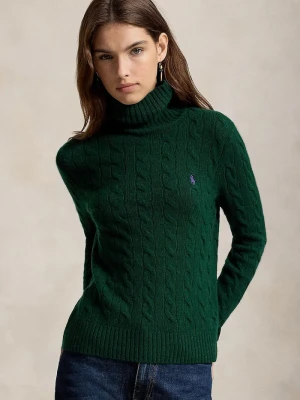 Polo Ralph Lauren sweter damski wełniany zielony