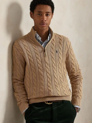 Polo Ralph Lauren sweter męski bawełniany beżowy