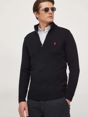 Polo Ralph Lauren sweter męski bawełniany czarny