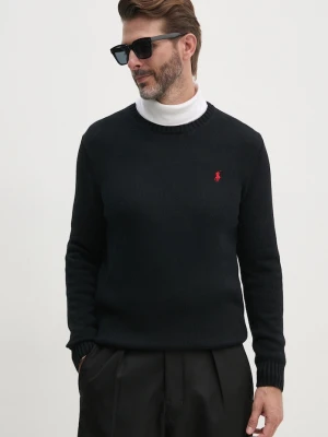 Polo Ralph Lauren sweter męski bawełniany czarny