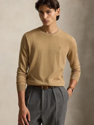 Polo Ralph Lauren sweter męski wełniany brązowy