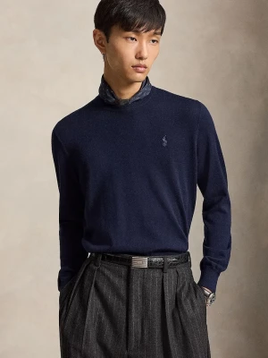 Polo Ralph Lauren sweter męski wełniany granatowy