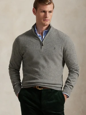 Polo Ralph Lauren sweter męski wełniany szary