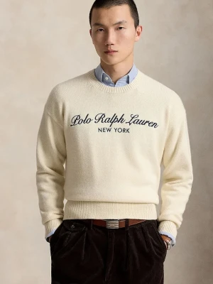 Polo Ralph Lauren sweter męski z wełną beżowy