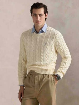 POLO RALPH LAUREN Sweter | Regular Fit kremowy