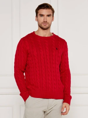 POLO RALPH LAUREN Sweter | Regular Fit czerwony