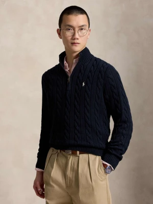 POLO RALPH LAUREN Sweter | Regular Fit granatowy