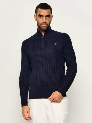 POLO RALPH LAUREN Sweter | Regular Fit granatowy