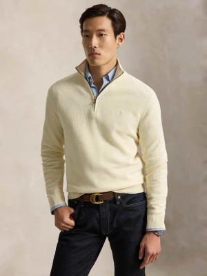 POLO RALPH LAUREN Sweter | Regular Fit kremowy