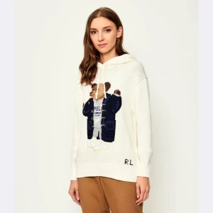 POLO RALPH LAUREN Sweter | Regular Fit | z dodatkiem lnu