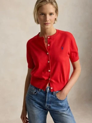 Polo Ralph Lauren sweter rozpinany z bawełną damski