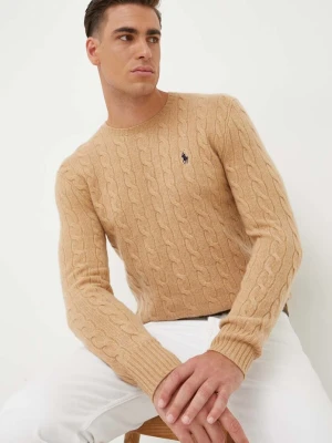 Polo Ralph Lauren sweter wełniany beżowy