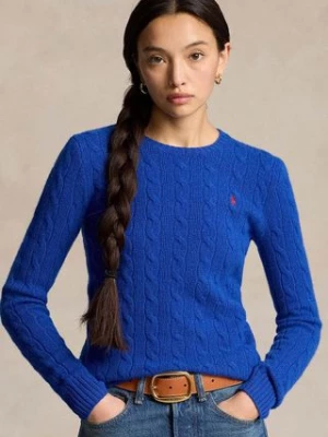 Polo Ralph Lauren sweter wełniany damski kolor fioletowy lekki 211910421