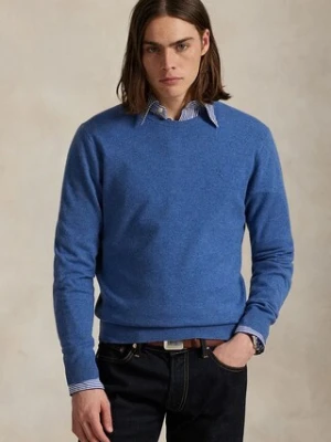 Polo Ralph Lauren sweter wełniany męski kolor niebieski 710974148