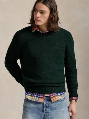 Polo Ralph Lauren sweter wełniany męski kolor zielony 710918805