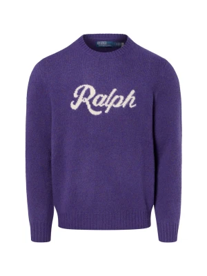 Polo Ralph Lauren sweter wełniany z kaszmirem Mężczyźni Wełna lila