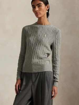 Polo Ralph Lauren sweter z dodatkiem kaszmiru damski kolor szary lekki 211971795