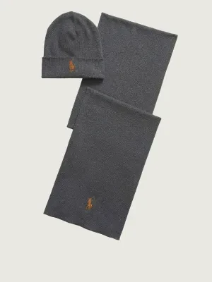 POLO RALPH LAUREN Szal + czapka