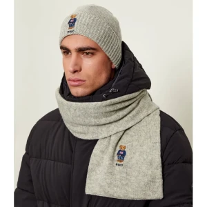 POLO RALPH LAUREN Szal + czapka | z dodatkiem wełny