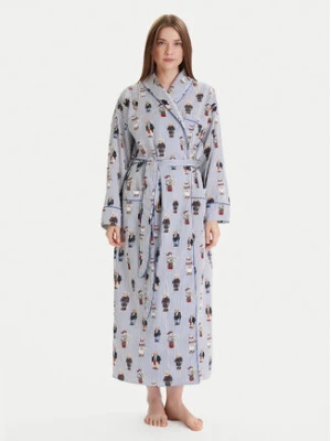 Polo Ralph Lauren Szlafrok 4P0248 Błękitny