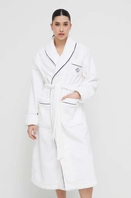 Polo Ralph Lauren szlafrok bawełniany kolor biały