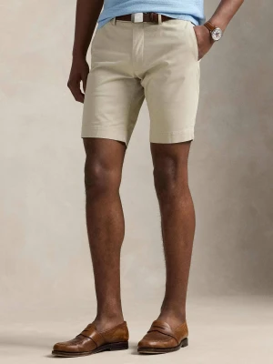 POLO RALPH LAUREN Szorty chino | Slim Fit | stretch beżowy