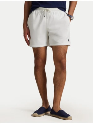 Polo Ralph Lauren Szorty kąpielowe 710957782014 Biały Classic Fit