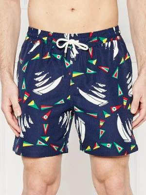 POLO RALPH LAUREN Szorty kąpielowe | Regular Fit granatowy