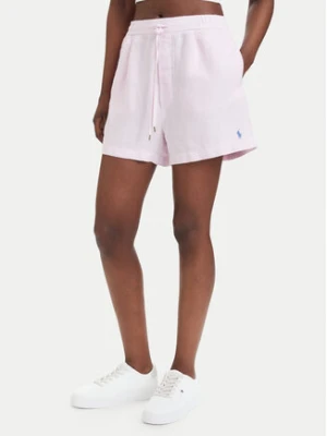 Polo Ralph Lauren Szorty materiałowe 211A12950007 Różowy jasny Relaxed Fit