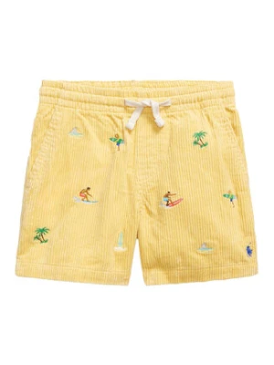 Polo Ralph Lauren Szorty materiałowe 322A12609001 Żółty Regular Fit