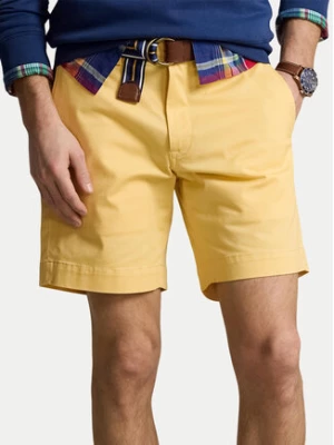 Polo Ralph Lauren Szorty materiałowe 710799213011 Żółty Slim Fit