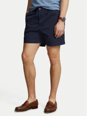 Polo Ralph Lauren Szorty materiałowe Prepster 710644995 Granatowy Classic Fit