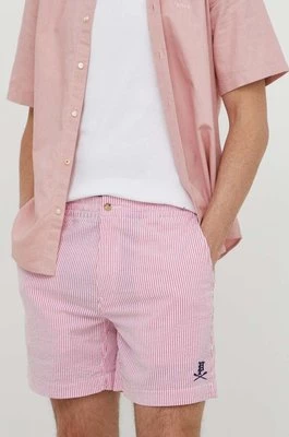 Polo Ralph Lauren szorty męskie kolor różowy 710932440