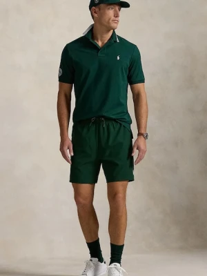 Polo Ralph Lauren szorty Wimbledon Collection męskie kolor zielony 710939539