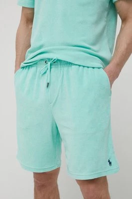 Polo Ralph Lauren szorty piżamowe 710835787007 męskie kolor zielony gładka
