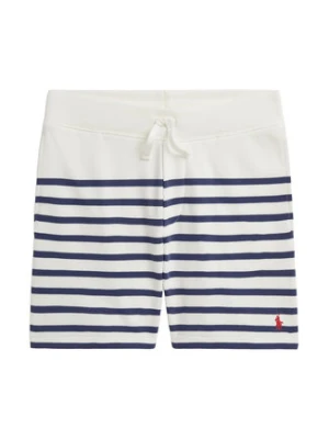 Polo Ralph Lauren Szorty sportowe 323A12301001 Écru Regular Fit