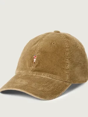 POLO RALPH LAUREN Sztruksowa bejsbolówka