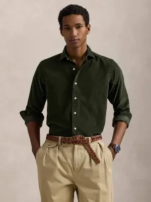 POLO RALPH LAUREN Sztruksowa koszula | Custom fit