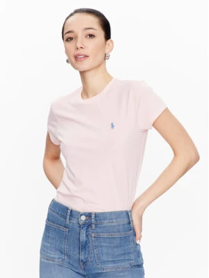 Polo Ralph Lauren T-Shirt 211898698004 Różowy Regular Fit