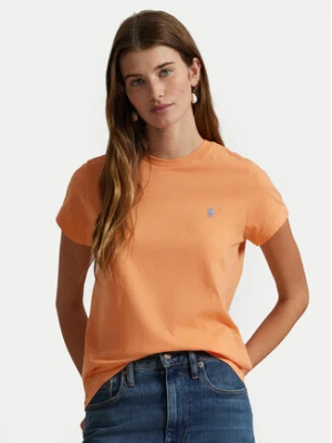 Polo Ralph Lauren T-Shirt 211898698029 Pomarańczowy Regular Fit