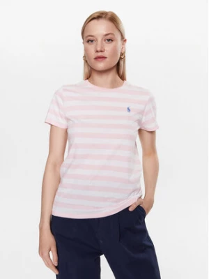 Polo Ralph Lauren T-Shirt 211915779002 Różowy Regular Fit