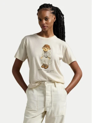 Polo Ralph Lauren T-Shirt 211947961001 Écru Regular Fit