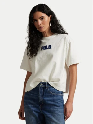 Polo Ralph Lauren T-Shirt 211965119001 Écru Oversize